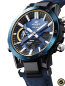 MTV 350R - Casio Edifice AeroSync Blue Carbon Solar Watch