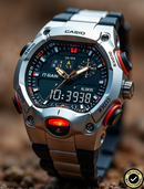 MPO 2450L- Castronix Vanguard X-Racer Silver Red Edition  Watch