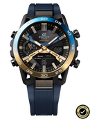 LJP - 2D 2022R Casio Edifice Solar Strike Blue Gold Edition Watch